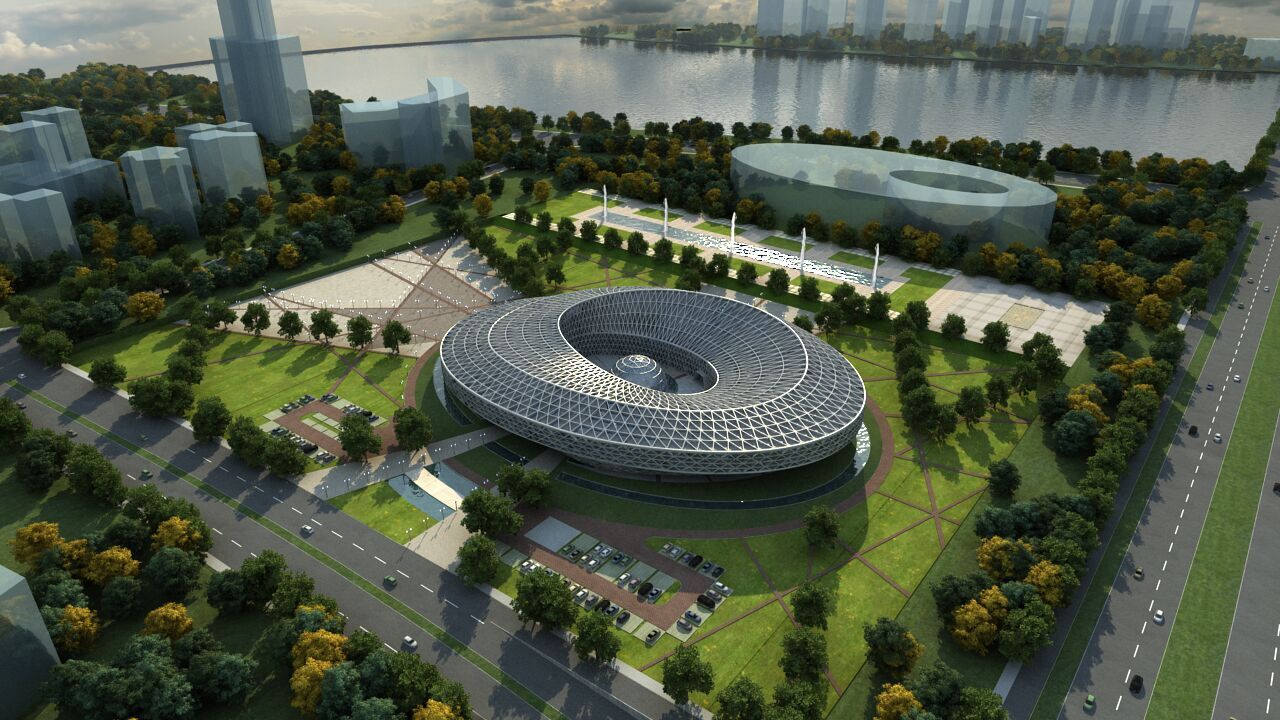 襄陽(yáng)科技館效果圖 襄陽(yáng)科技館效果圖