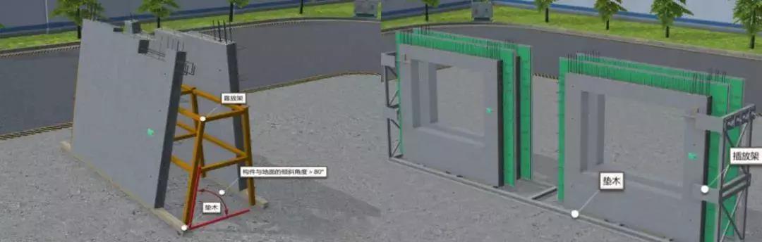 預制構件準備、場地布置、運輸、裝卸及堆放